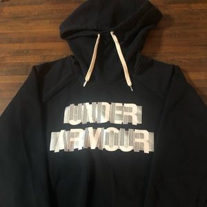 Women’s black under armor hoodie